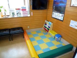キッズコーナーの画像です。 キッズコーナー